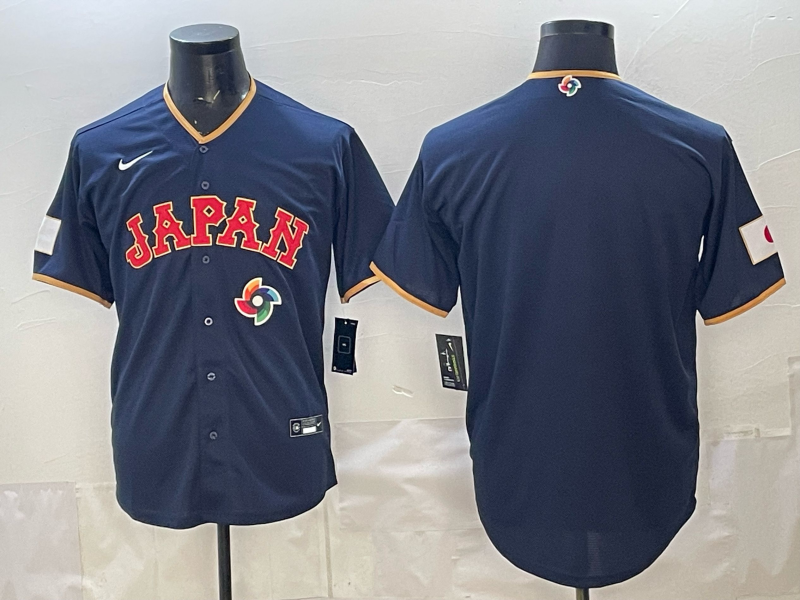 Men 2026 World cup blue MLB Nike jersey 002